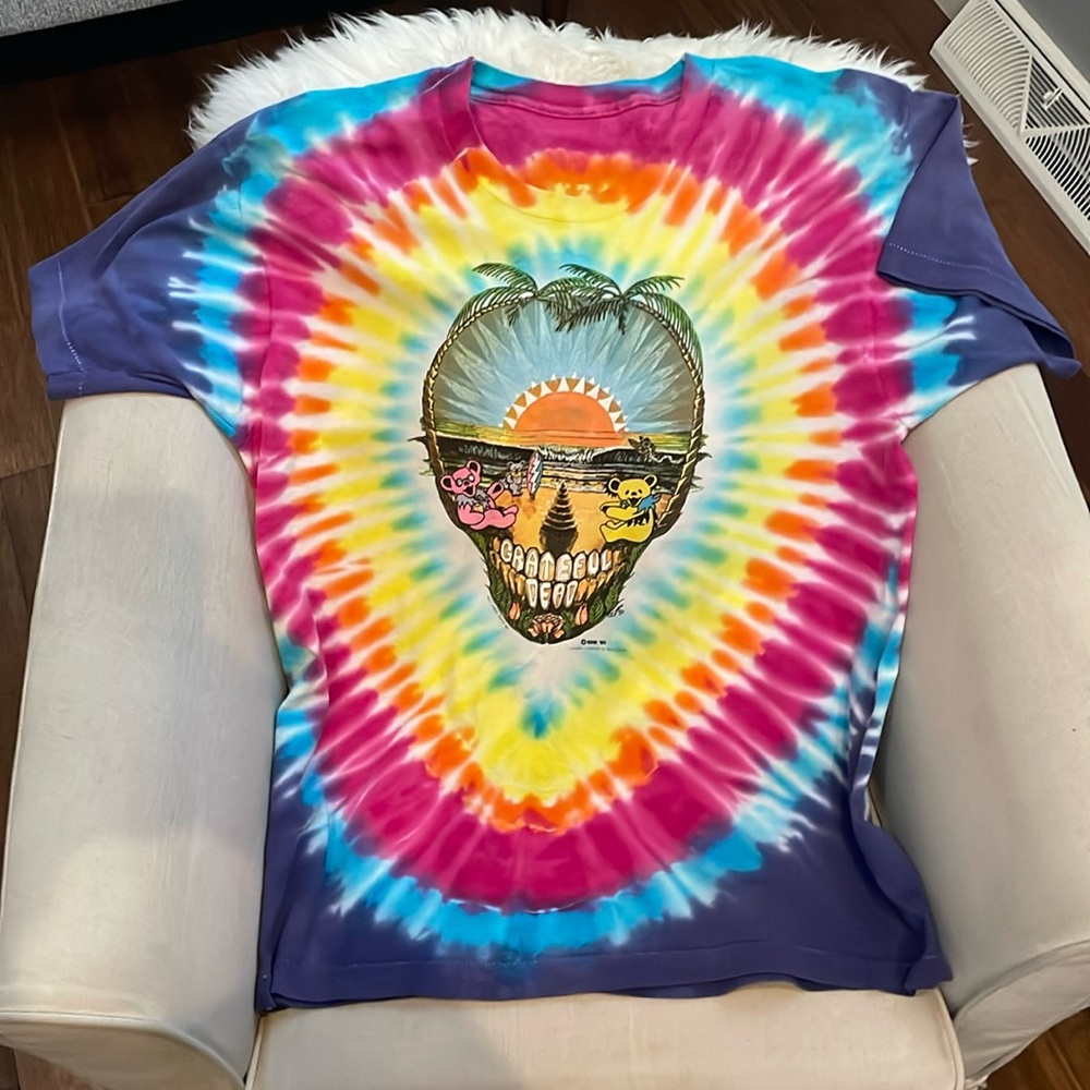 Grateful Dead Spring Tour ‘91 Tie Dye T-Shirt